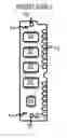 Fig. 01 - Memory-module board layout for use with memory chips of different data widths