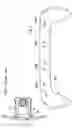 Fig. 02 - Fascia for a motor vehicle with integral component mounting and a method of making the same