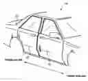 Fig. 01 - Vehicle door opening and closing structure