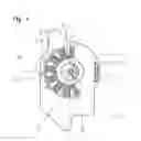 Fig. 04 - Spindle motor and disk drive unit