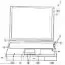 Fig. 01 - Notebook-sized computer and input system of notebook-sized computer