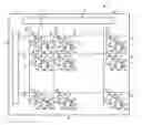Fig. 01 - Liquid crystal display device with partition walls made of color filter layers as a dam for the light shielding material