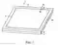 Fig. 02 - Liquid crystal display device with partition walls made of color filter layers as a dam for the light shielding material