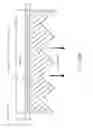 Fig. 65 - Inkjet printhead integrated circuit with optimized trace orientation
