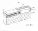 Fig. 10 - Micro-electromechanical ink ejection mechanism that incorporates lever actuation