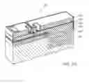 Fig. 23 - Micro-electromechanical ink ejection mechanism that incorporates lever actuation