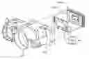Fig. 01 - Projector with improved aperture member
