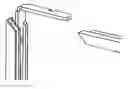 Fig. 01 - Extrusions and corner brackets for a screen frame of a rear projection display