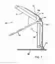 Fig. 06 - Display system using two displays and polarization direction rotation for showing high-resolution and three-dimensional images and method and use of a DBEF beam splitter
