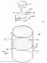 Fig. 01 - Lantern with a multiple lighting effect lens and swivel light source