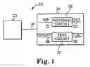 Fig. 02 - Integrated circuit chip having a first delay circuit trimmed via a second delay circuit