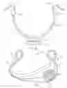 Fig. 01 - Personal Electronic Audio Device with Flexible Supporting Conduit Structure
