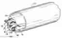 Fig. 01 - Conduit insert for optical fiber cable