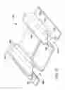 Fig. 13 - Device for securing a personal-transport vehicle to a mounting surface