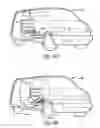 Fig. 21 - Device for securing a personal-transport vehicle to a mounting surface