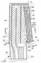 Fig. 01 - Turbine airfoil trailing edge cooling system with segmented impingement ribs