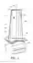 Fig. 02 - Turbine airfoil trailing edge cooling system with segmented impingement ribs