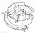 Fig. 01 - Recesses for pressure equalization in a scroll compressor
