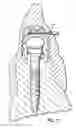 Fig. 19 - Components for permanent removable and adjustable dentures and bridges