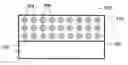 Fig. 01 - Light emitting device having a layer of photonic crystals and a region of diffusing material and method for fabricating the device