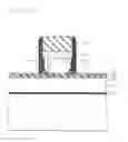 Fig. 05 - Semiconductor device having plural bird's beaks of different sizes and manufacturing method thereof