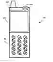 Fig. 01 - Full qwerty web-phone with hidden second keypad