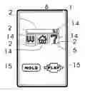 Fig. 01 - Card size electronic game device