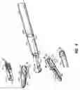 Fig. 04 - Cutting and coagulating electrosurgical forceps having cam controlled jaw closure