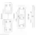 Fig. 24 - Revisable anterior cervical plating system