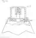 Fig. 11 - Disposable lancet device cap with integral lancet and/or test strip and testing device utilizing the cap