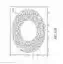 Fig. 28 - Mask configured to maintain nutrient transport without producing visible diffraction patterns