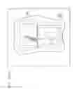 Fig. 07 - Faceplate for quick removal and securing of encryption device