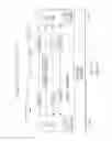 Fig. 37 - Faceplate for quick removal and securing of encryption device