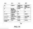 Fig. 15 - Systems and methods for displaying linked information in a sorted context