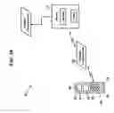 Fig. 11 - Remote control having multiple displays for presenting multiple streams of content