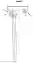 Fig. 07 - Shower curtain holder