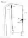 Fig. 12 - Apparatus and method for hanging a door