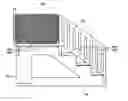 Fig. 01 - Portable, modular stairway system and device