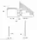 Fig. 12 - Portable, modular stairway system and device