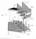 Fig. 24 - Portable, modular stairway system and device