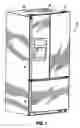 Fig. 02 - Refrigerator door having end cap with retention plug