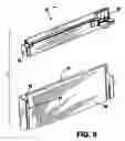 Fig. 12 - Refrigerator door having end cap with retention plug