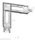 Fig. 14 - Glass block panel anchor and reinforcing system