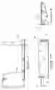 Fig. 12 - Adjustable mounting system for components of an article bagging and closing system and method