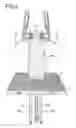 Fig. 02 - Iced beverage dispensing tower