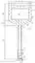 Fig. 01 - Relative humidity probe for concrete
