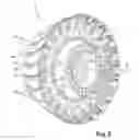 Fig. 03 - Method of calibrating the mass of components intended to be mounted at the periphery of a rotor