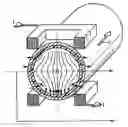 Fig. 01 - Magneto-inductive flowmeter and measuring tube for such