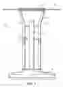 Fig. 04 - Umbrella table with oversized opening for umbrella pole