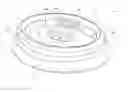 Fig. 01 - ONE-PIECE CONTOURED PET BED OF MOLDED MEMORY FOAM